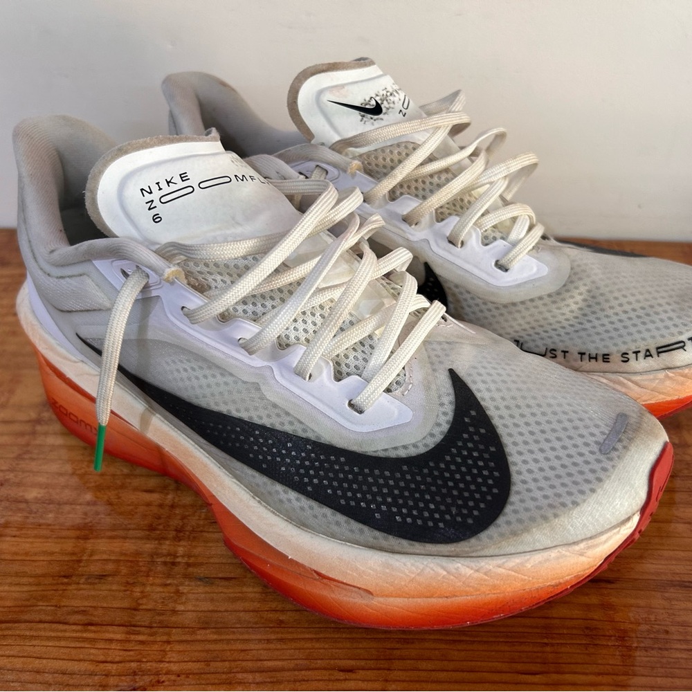 Nike ZoomX Sneakers - White and Orange